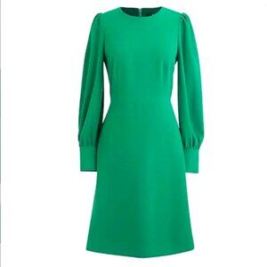J CREW Long Sleeve Shift Dress in 365 Everyday Crepe - 6 Petite